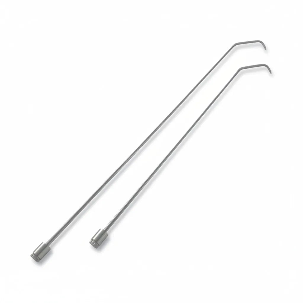 Vienna Edition 2-delige 360° Draaibare Haakmodel PDR-set (Scherpe Punt)