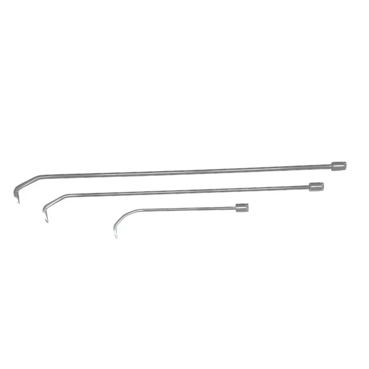 Istanbul Edition 3-delige 360° Roterende Dubbelgekromde PDR-set (Puntige Tip)