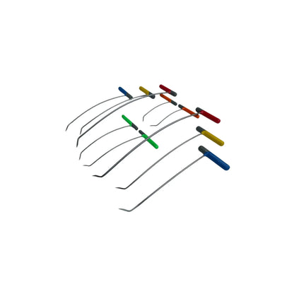 The Navoris Edition 10-Piece Sharp Tip Single Bend Left & Right Steel InoxPDR