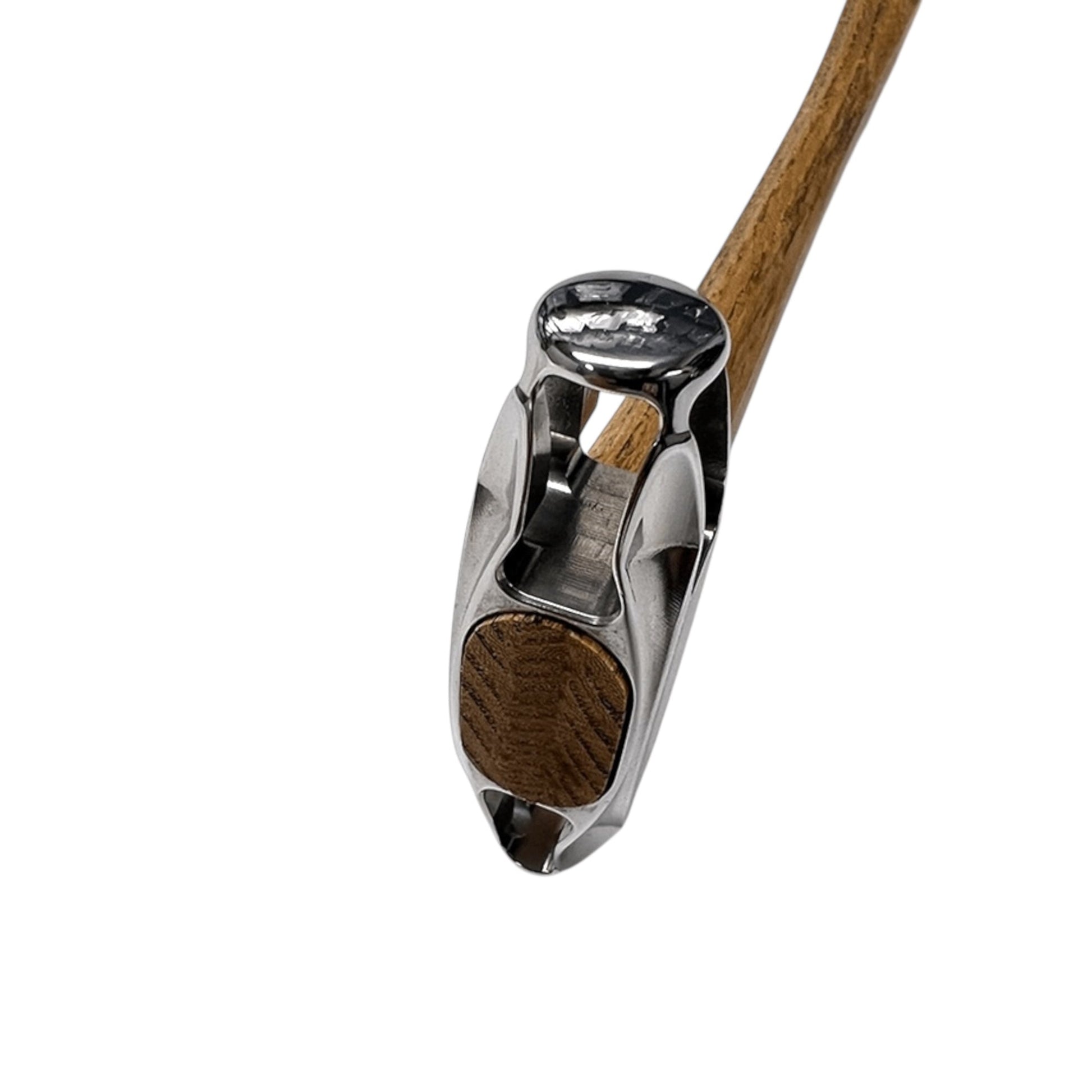 PDR INOX Blending Hammer – 122gram Stainless Steel Head with Ergonomic Wooden Handle