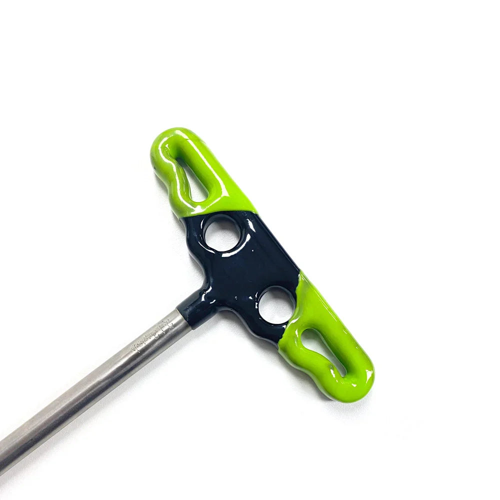 Xandora Edition Single Bend 12mm Shaft with Interchangeable Tip Steel PDR Tools – Paintless Dent Repair Rods InoxPDR