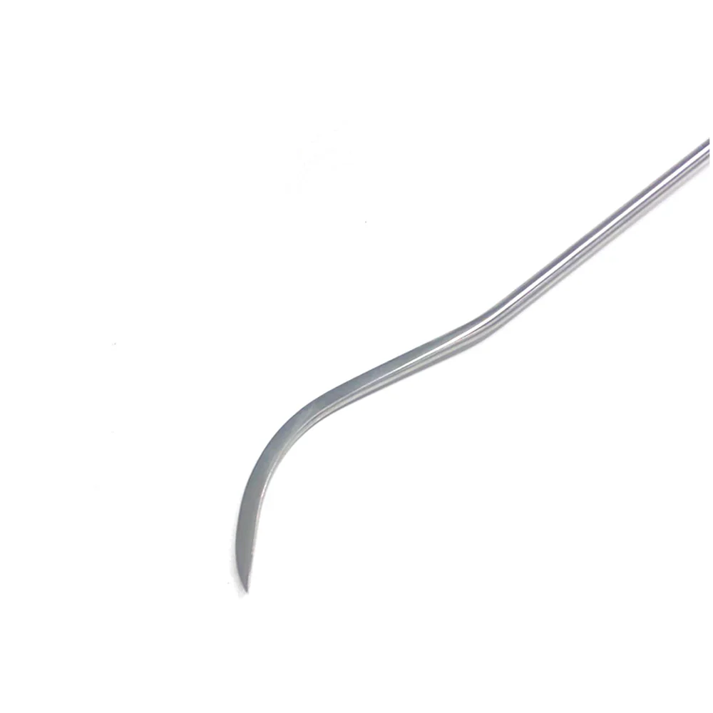 Valdor Edition 5-Piece Sharp Tip Single Bend White Steel PDR Tools – Paintless Dent Repair Rods InoxPDR