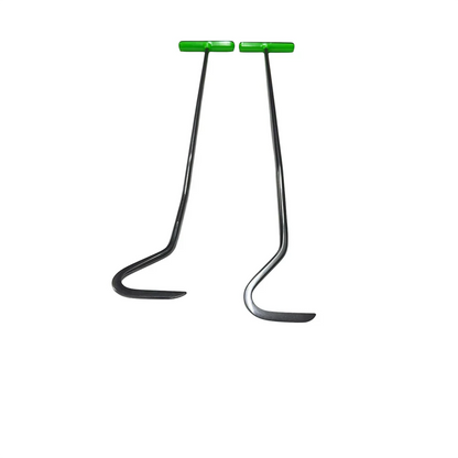 Velmora Edition 2-Piece C-Bend Sharp Tip White Steel PDR Tools – Paintless Dent Repair Rods InoxPDR