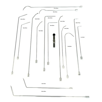 Bursa Edition 16-Piece Custom 360° Rotating PDR Rod Set & Bag