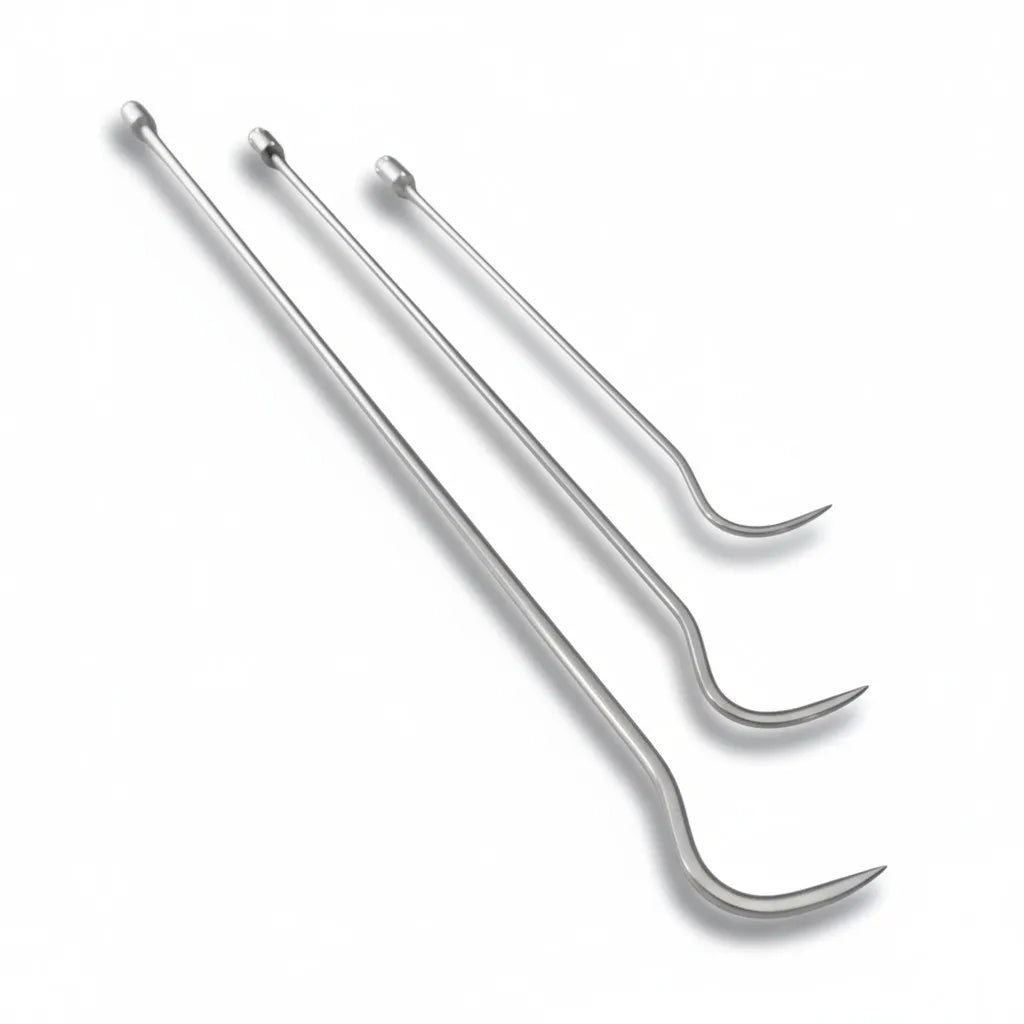 Florence Edition 3-Piece 360° Rotatable S-Curve PDR Set (Sharp Tip)