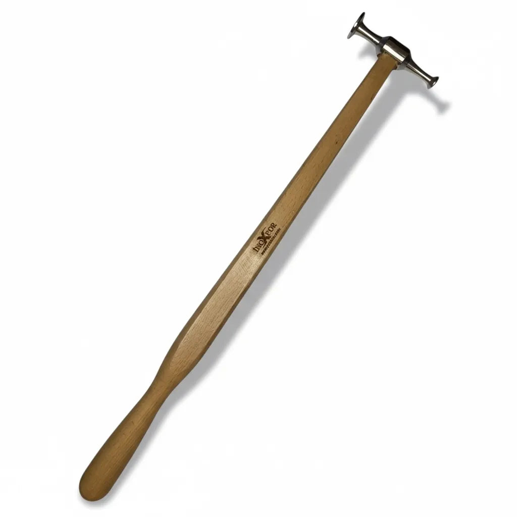 PDR Ergonomic Stainless Steel Blending Hammer (Wooden Handle)