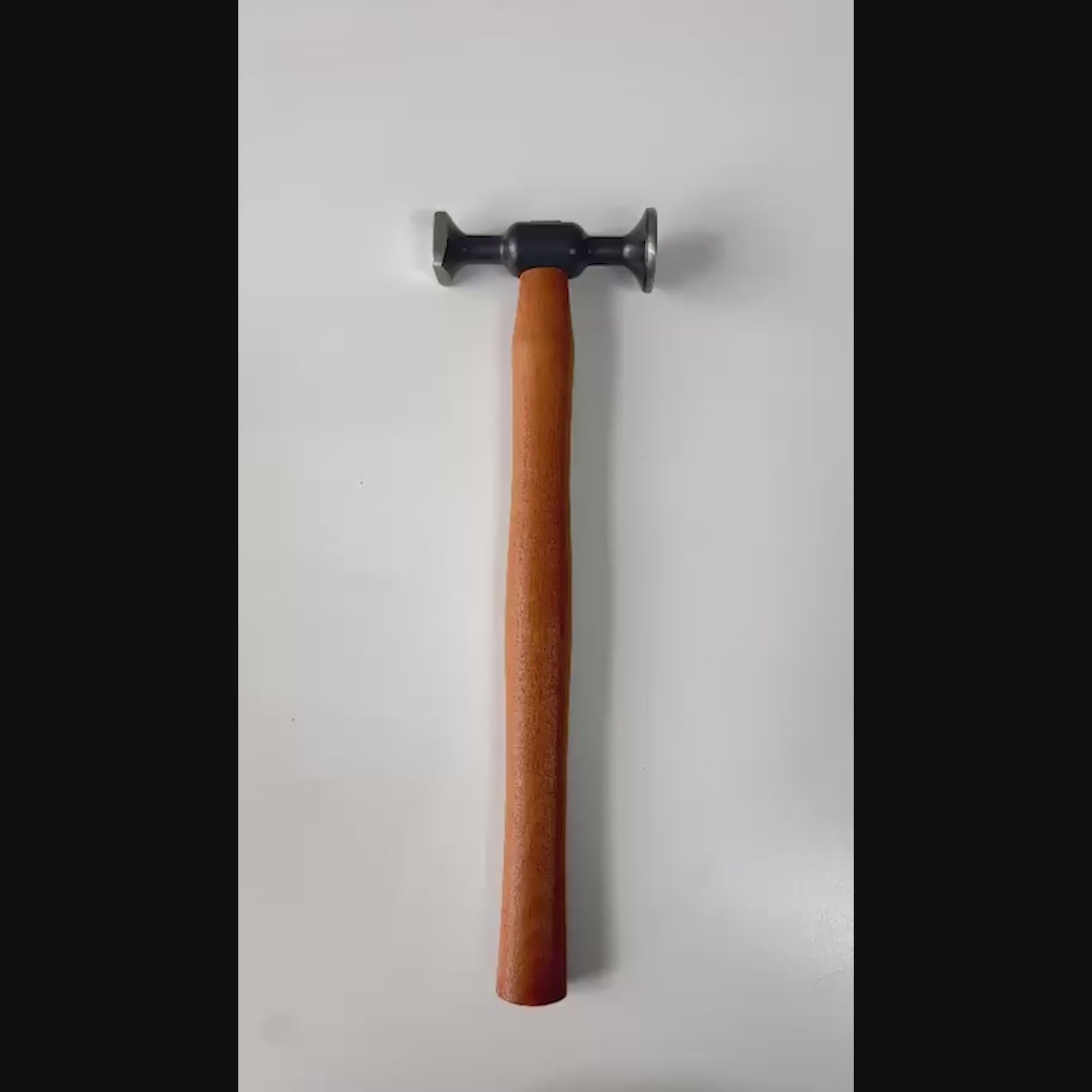 PDR INOX Model 8 Wooden Handle Steel Panel Hammer