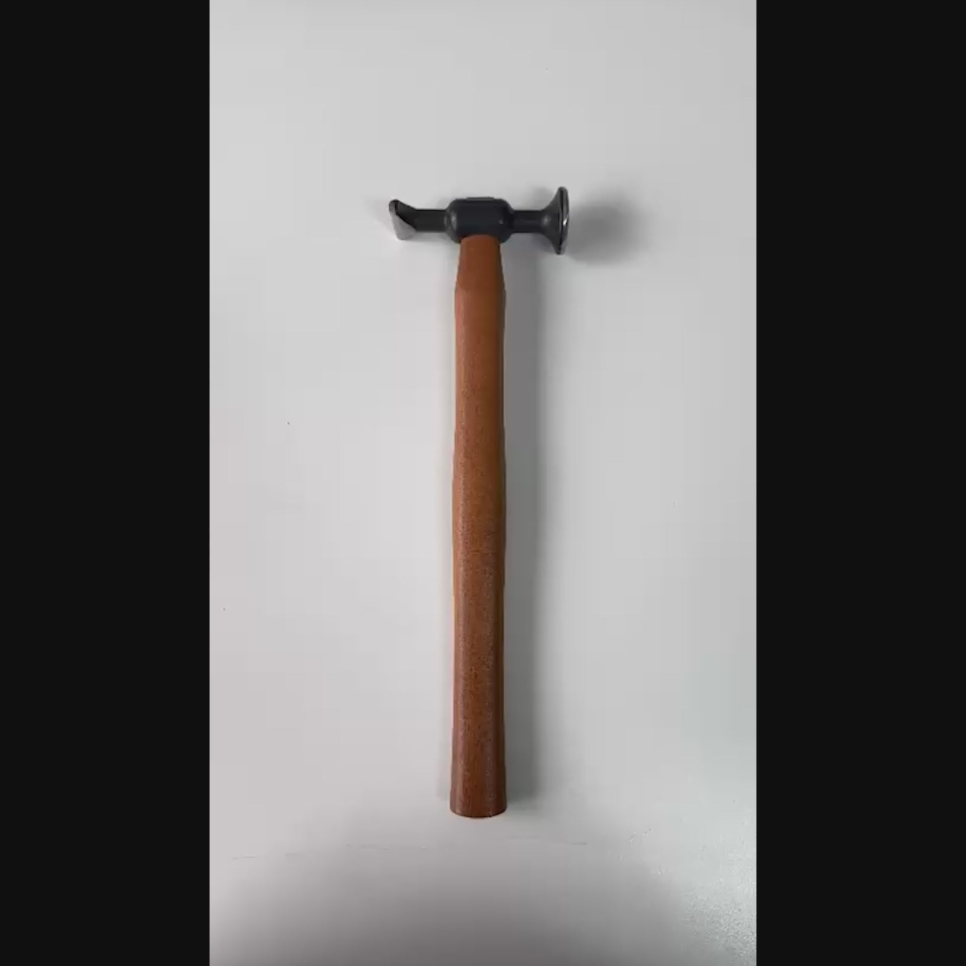 PDR INOX Model 5 Wooden Handle Steel Finishing Hammer