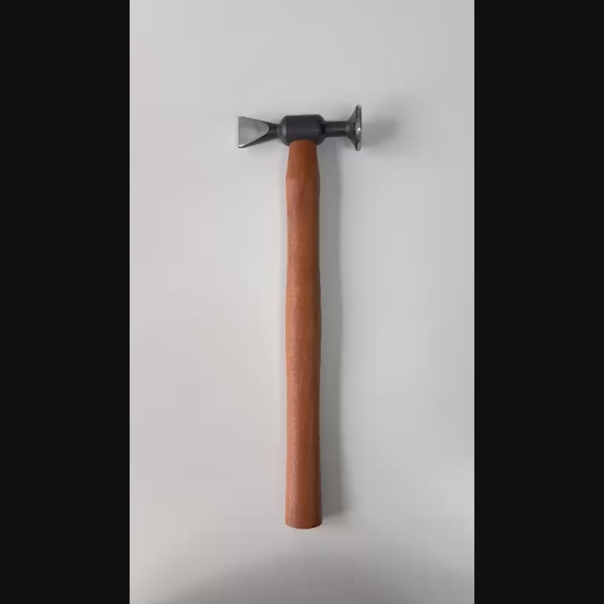 PDR INOX Model 2 Steel Auto Body Hammer (Wooden Handle)