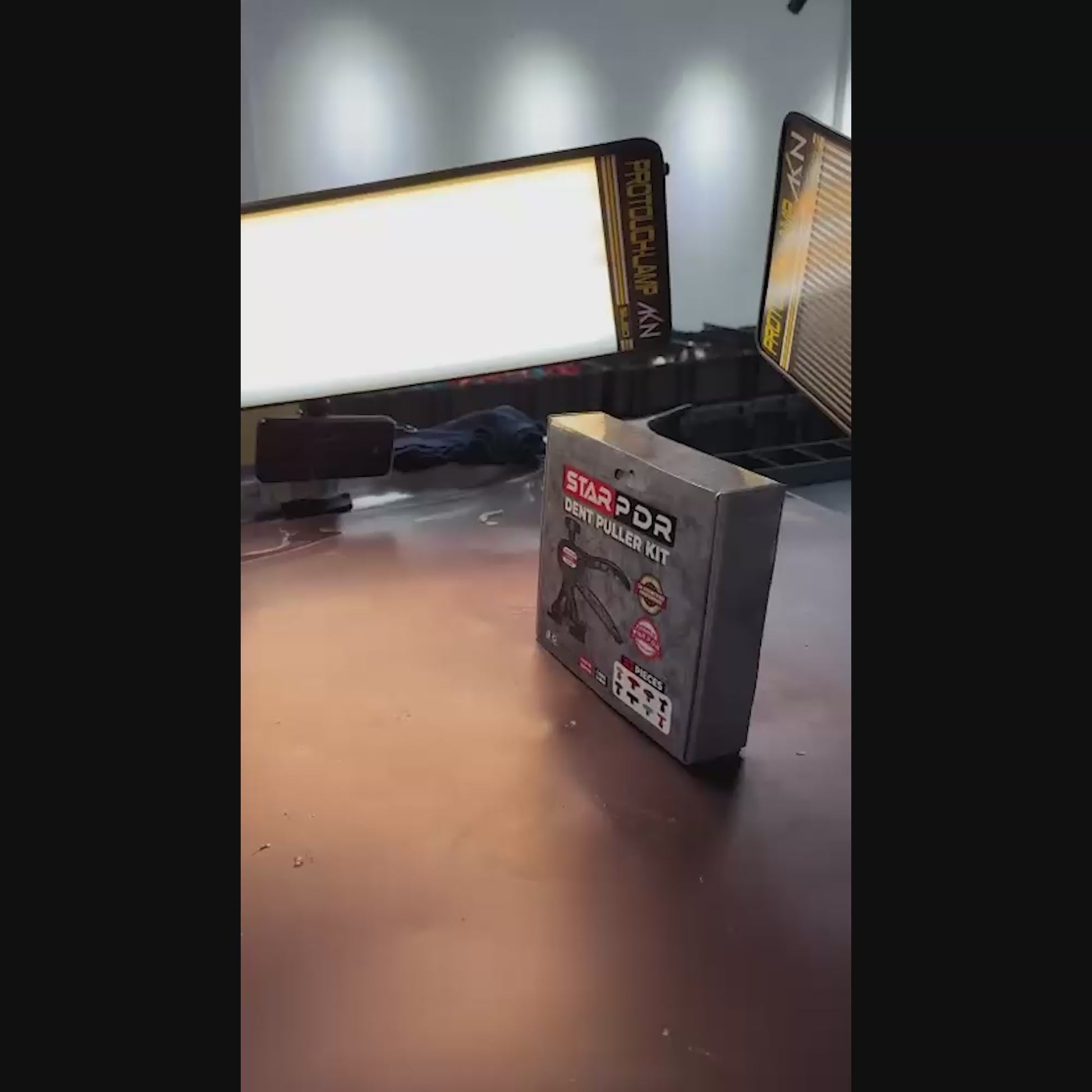 Professional PDR Dent Pulling Pliers (Includes 20 Free Glue Tabs)