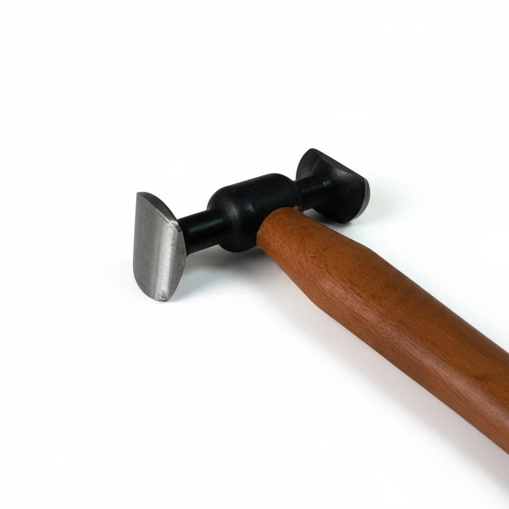PDR INOX Model 7 Wooden Handle Steel PDR Hammer