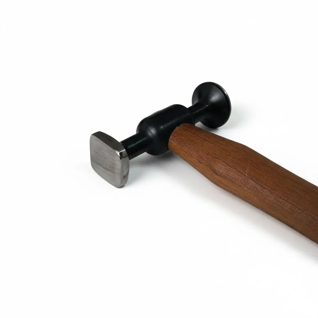 PDR INOX Model 8 Wooden Handle Steel Panel Hammer